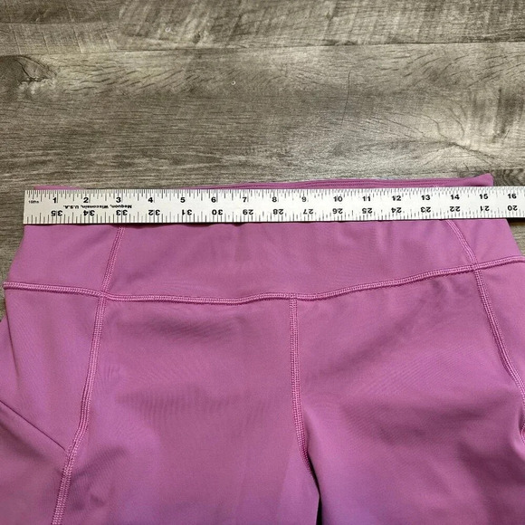 Athleta Mesh Contender Powerlift Leggings in Violet Blush Size Large - Picture 3 of 5